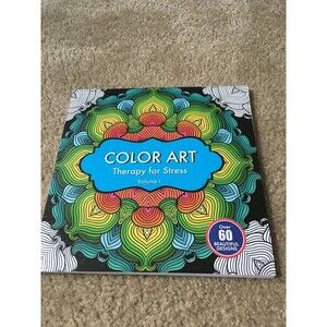 Color Art Therapy for Stress Vol 1 Coloring Book 60 Beautiful Designs Paperback